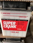 14A-A2 Supercrank Yuasa Style 12V Motorcycle Atv Battery New Old Stock!. Fixed Price $29.95.