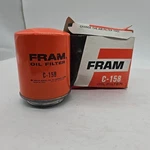 Fram Oil Filter C-158 Replaces A36136 VT3589 28714 270197 RV27A RV29 VT3590. Fixed Price $19.14.