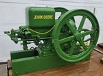 Vtg 1932 John Deere Hit Miss Engine 22QT Ice Cream Machine W/ Washdown Motor. Fixed Price $9000.00.