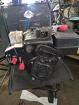 Sears And Roebuck Small Engine 10HP Horzontial Shaft. Fixed Price $60.00.