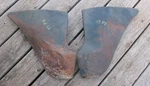 1951 1952 Ford F2 F3 F4 F5 Pickup Truck Lower Front Fender Pair Patina Rat Rod. Fixed Price $99.00.