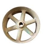 Antique Cast Iron Flat Belt Pulley Line Shaft Hit Miss Engine Industrial Metal. Fixed Price $40.49.