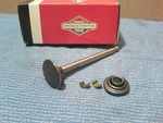 Briggs & Stratton Exhaust Valve, Retainers, And Rotator. 23835 *nos Part* J-21. Fixed Price $24.00.