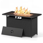 Propane Table 50000 Btu Wicker Gas W/ Hidden Tank Storage. Fixed Price $189.99.