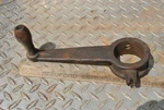 Rare Original Sandwich Stationary Hit Miss Gas Engine Cast Iron Hand Crank. Fixed Price $100.00.