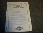Briggs & Stratton Model Series 141300-141457 Engine Illustrated Parts List Xz. Fixed Price $70.56.