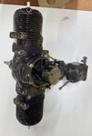 Aircraft Flat Twin Kiekhaefer 0-45-1 Engine WW2 Target Drone Motor. Fixed Price $400.00.