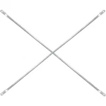 Metaltech Scaffolding Cross Brace, 7FT.L X 4FT.H, Model# M-MC4884. Fixed Price $45.99.
