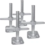Metaltech Adjustable Leveling Jacks, 4-PK., For Baker-style Scaffolding, Model#. Fixed Price $109.99.