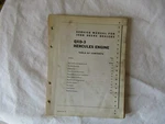 1953 John Deere QXD-3 Hercules Cotton Picker Engine Service Manual SM-2012. Fixed Price $59.00.