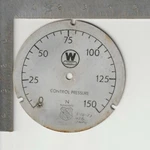 Salvage Aluminum Ashcroft Gauge Bridgeport Ct For Westinghouse Control Pressure. Fixed Price $29.99.