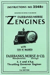 Fairbanks Morse Z Gas Engine Magneto 3 6HP Hit Miss 2548D Motor Book Manual. Fixed Price $15.28.
