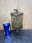 Antique Large Essex Brass Oiler Parts Cracked Glass Hit Miss Steam Engine. Fixed Price $70.00.