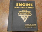Vintage Clinton Engine Service Manuals, Go Kart. Fixed Price $50.00.