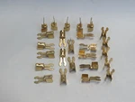 25 Brass Fork Spark Plug Wire Ends Fits Maytag Gas Engine Briggs Wico. Fixed Price $32.14.