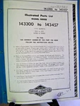 Loose Leaf Briggs Stratton Illustrated Parts List Model Series 143300 143457. Fixed Price $14.99.