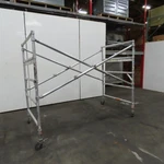 Werner 4250 Series Wide Span Snap-up Aluminum Folding Rolling Scaffold 96" X 52". Fixed Price $719.53.