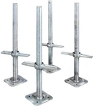 24" Scaffolding Leveling Jack Steel Plate Base Adjustable Screw Pack Metaltech. Fixed Price $132.84.