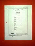 Briggs & Stratton Engine Model 28Q700 Parts Manual 8/04. Fixed Price $7.00.