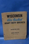 Wisonsin Air Cooled Heavy Duty Engine Instruction Book Manual Reference VM4 VP4. Fixed Price $25.00.