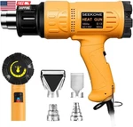 Gun 1800W 122 -1202 650 Fast Heating Heavy Duty Hot Air Kit Vari. Fixed Price $45.39.