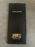 Vintage Ac Gm Delco General Motors Leather Business Card Holder Folder. Fixed Price $19.95.