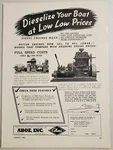 1950 Print Ad Petter Marine Diesel Engines Model Av Aboe Inc. British Oil Ny. Fixed Price $16.32.