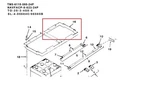 MEP003A Top Battery Frame 72-5089, Onan 416-0642, Nsn 6140-01-049-1019. Fixed Price $25.95.
