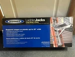 Werner AC10-20-02 Long Body Aluminum Ladder Jacks For Stages Up To 20-INCH Width. Fixed Price $149.00.