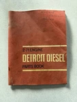 1966 Detroit Diesel 2-71 Engine Factory Original Parts Catalog Manual Book. Fixed Price $124.97.