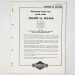 Vtg 1973 Briggs & Stratton 146400-146466 Illustrated Parts List. Fixed Price $9.99.