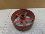 Vtg Antique Cast Iron Flat Belt Pulley Line Shaft Hit Miss Engine 9.5X4X1-5/16. Fixed Price $49.99.