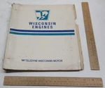 Wisconsin Engines - General Specifications Sheets Folder Air Cooled. Fixed Price $7.10.