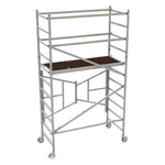 New! Metaltech Scaffold With Guardrail, Easyset, Alum, 6FT!!. Fixed Price $3659.95.