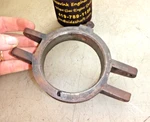 Governor Weight Bracket For 4-1/2HP 6HP John Lauson Alpha Hit Miss Gas Engine. Fixed Price $124.95.