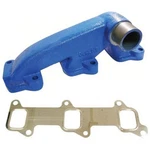 C5NE9430A Horizontal Exhaust Manifold Fits Ford Tractor 2000 3000 4000S. Fixed Price $59.05.