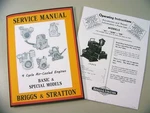 Briggs Stratton Wibp Wr Engine Service Repair Operator Operating Part Manual. Fixed Price $13.97.