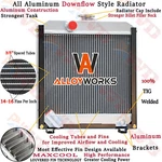 Aluminum Radiator Fits Kubota KEA-72140 D1005 D1105 D1305 106200000169 K05RAD2. Fixed Price $259.00.