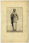 Antique PRINT-UN-MOISSONNEUR-HARVESTER-PLATE-185-THOMASSIN-POUSSIN-1694-1724. Fixed Price $58.00.