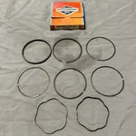 Genuine Briggs & Stratton Nos Chrome Piston Ring Set 297201. Fixed Price $15.00.