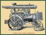 1900 Huber Steam Traction Engine, Marion Ohio New Metal Sign: 12X16" Ships Free. Fixed Price $34.88.