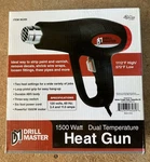 Drill Master 1500 Watt Dual Temperature Heat Gun Two Settings 120 Volts New. Fixed Price $25.99.