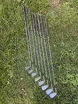 Jack Nicklaus Golden Bear Div Macgregor Tour Regular Irons 3-PW 1,3,5 Wood. Fixed Price $100.00.