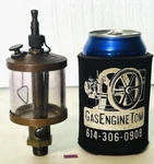 Essex Brass No Cylinder Oiler Hit Miss Engine Steam Antique 3/8" Tinted Glass. Fixed Price $89.99.