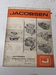 Jacobsen Horizontal Vertical Engine Overhaul Service Manual Parts List 1966. Fixed Price $89.25.