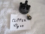 Clark Clipper Continental 4 Cyl 2 5/8 Dia Distributor Cap & Ign Rotor Read. Fixed Price $210.00.