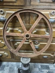 15 1/2 X 1/8" Flat Belt Pulley Line Shaft Hit Miss Engine Cast Iron Steam. Fixed Price $49.99.