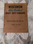 Wisconsin Air Cooled Heavy Duty Engines Acn & Bkn Instruction Book Parts List. Fixed Price $12.99.