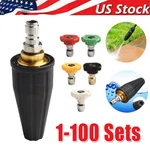 4.0GPM High Pressure Washer Rotating Turbo Nozzle Spray Tip 4000PSI 1/4" Quick. Fixed Price $953.88.