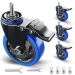 4 Inch Stem Caster Wheels Heavy Duty With Dual Locking 2200LBS Threaded. Fixed Price $42.90.